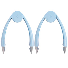 Fruit & Veggie Stem Remover Tool – Ergonomic Grip Corer for Strawberries, Tomatoes, Pineapple & More – Easy Clean, Dishwasher Safe – 1 or 2 Pack