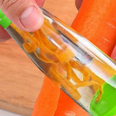 Multifunctional Fruit Vegetable peeler with storage box Tube Kitchen Gadgets Household Peeler (1-Pack or 2-Pack)