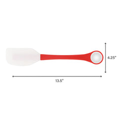 Silicone Cookie Scoop & Spatula 2-in-1 Tool – Heat-Resistant, 1-Tablespoon Dough Dropper – Dishwasher Safe Baking Essential