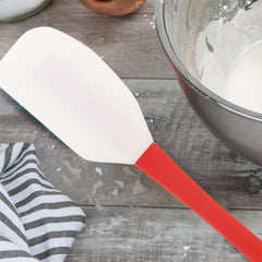 Silicone Cookie Scoop & Spatula 2-in-1 Tool – Heat-Resistant, 1-Tablespoon Dough Dropper – Dishwasher Safe Baking Essential