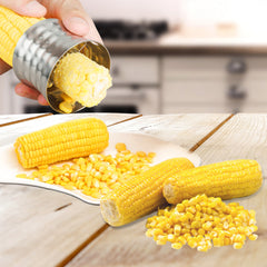 Quick Corn Cob Cutter And Peeling Ring (1- Or 2-Pack)