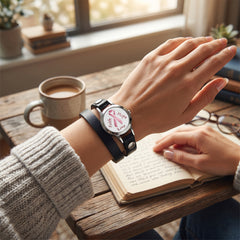 Stainless Steel Essential Oil Diffuser Bracelet with 2 Random Essential Oils – Aromatherapy Locket Bracelet with Reusable Felt Pads (Hope, Keys, Shell)