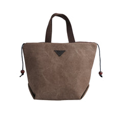 Women's Retro Canvas Handbag – Lightweight Casual Shoulder Tote with Multiple Interior Pockets, Magnetic Snap Closure, Everyday Purse for Work, Shopping & Travel