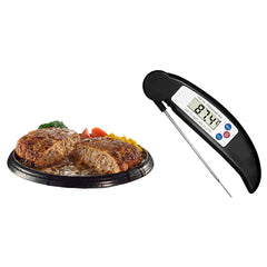 ProThermo Instant-Read Stainless Steel Digital Meat and Poultry Thermometer (1-Pack or 2-Pack)