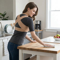 Posture Corrector for Men & Women – Back Brace Support for Shoulders & Spine Alignment – Adjustable Breathable Posture Trainer for Daily Wear Under Clothes