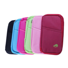 Travel Wallet Passport Holder – Water-Resistant Document Organizer with 14 Compartments for Passport, Boarding Pass, Credit Cards, Cash & Tickets, Lightweight Travel Organizer