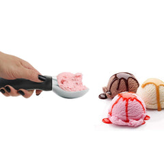 PREMIUM ICE-CREAM SCOOPER WITH COMFORTABLE GRIP HANDLE (1-Pack or 2-Pack)