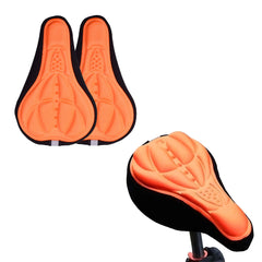 Gel Bike Seat Cushion Cover – Comfort Bicycle Saddle Pad for Road, Mountain & BMX Bikes – Shock Absorbing Soft Seat Cover with Non-Slip Fit & Breathable Design
