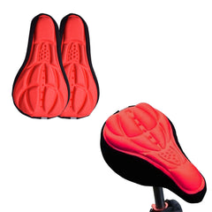 Gel Bike Seat Cushion Cover – Comfort Bicycle Saddle Pad for Road, Mountain & BMX Bikes – Shock Absorbing Soft Seat Cover with Non-Slip Fit & Breathable Design
