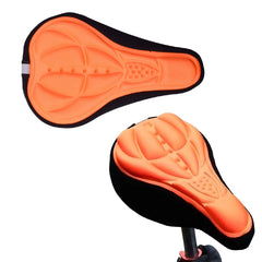 Gel Bike Seat Cushion Cover – Comfort Bicycle Saddle Pad for Road, Mountain & BMX Bikes – Shock Absorbing Soft Seat Cover with Non-Slip Fit & Breathable Design
