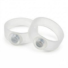 Magnetic Toe Rings (2-Pack) – Silicone Gel Toe Massager Rings for Foot Comfort & Toe Separation – Flexible Acupressure Style Toe Rings for Daily Wear