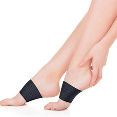 Arch Support Plantar Fasciitis Foot Care Compression Wraps (1-Pair)