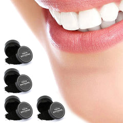 Activated Charcoal Teeth Whitening Powder – 6-Month Supply, Natural & Vegan Tooth Whitener – Fluoride-Free Charcoal Powder for Stain Removal from Coffee, Tea & Wine
