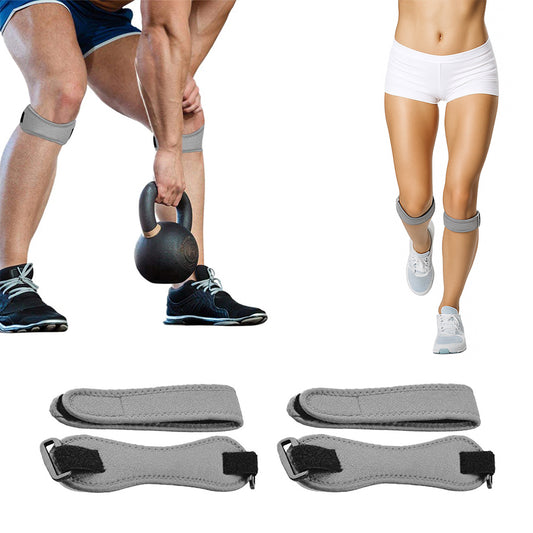 1-Pair: Unisex Compression Pain Relief And Recovery Patella Knee Strap
