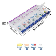 Weekly Pill Organizer