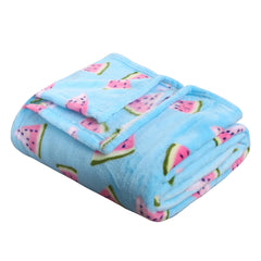Novelty Fun Expressive Micro Plush Throw Blanket – Ultra Soft 50" x 60" Cozy Blanket for Couch, Bed & Dorm – Lightweight, Warm, Machine Washable, Aesthetic Room Essential