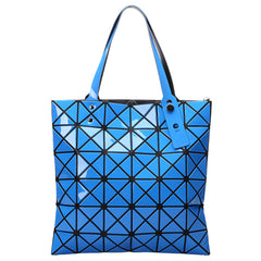 Geometric Tote Bag for Women – Modern Shoulder Handbag for Work, Shopping & Everyday Use, Fashion Tote Purse with Spacious Interior, Silver, Lilac, Pink or Blue